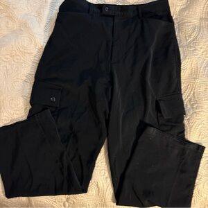 Vintage 90’s Epidemic 100% Polyester Baggy Wide Leg Grunge Men’s Pants 33X32